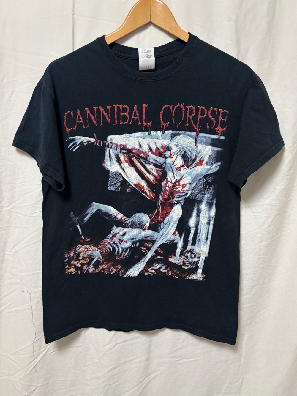 RARE perfect condition 2002 Cannibal Corpse Band T-shirt graphics on both sides